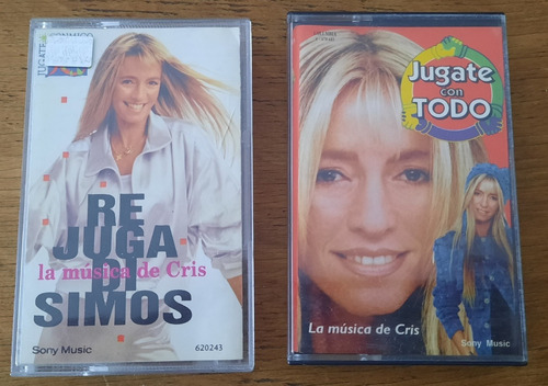 2 Casetes De Jugate Conmigo Cris Morena