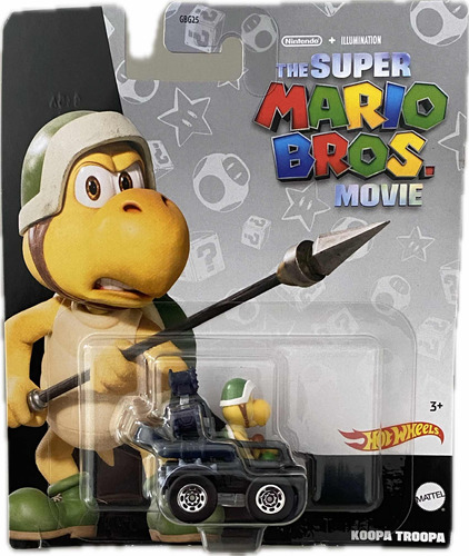 Hot Wheels The Mario Bros Movie Koopa Troopa | Mario Kart