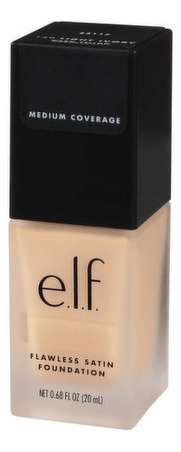 Base de maquillaje líquida E.L.F. Cosmetics Buff #83113 Flawless Finish Foundation - 20mL