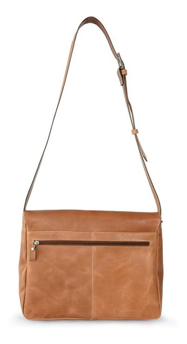 Morral Hombre Cuero Briganti Liso Moderno Acc61885 Color Suela