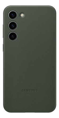 Funda Samsung Original Para Galaxy S23 Ultra De Cuero Verde