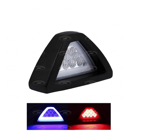 Luz Trasera Stop 9 Led Arillo Gel Auto Moto Universal