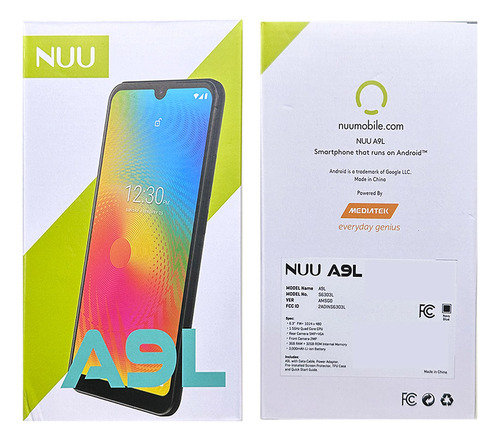 Celular Economico Nuu A9l Dual Sim 32 Gb Negro 3 Gb Ram Negro (Reacondicionado)