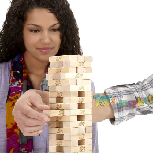 Jenga Profesional Hasbro Original Juego Clasico De Madera