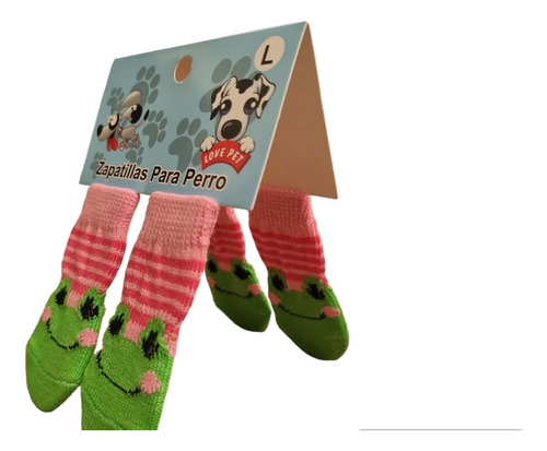 Calcetines Para Perros Perros Punto 4 Unidades L