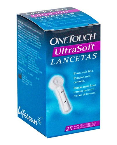 Lancetas One Touch Ultra Soft  5 Cajas Selladas Por $10.000