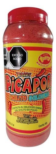 Tarry Picapop Golosina 900g Chile En Polvo Bebdias/alimentos