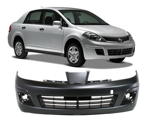 Parachoque Frontal Nissan Tiida 2009-2016 (para Pintar)