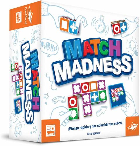 Juego De Mesa De Destreza Match Madness  Nuevo Español