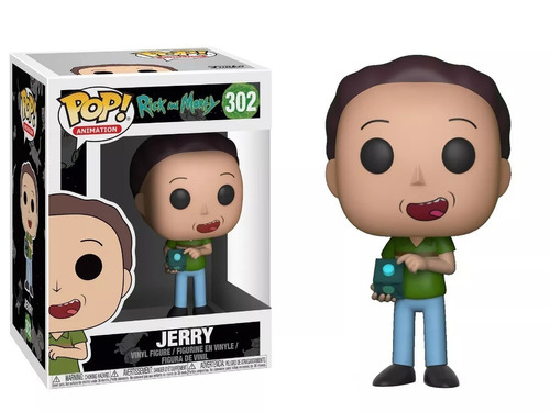 Funko Pop Jerry 302 - Rick And Morty