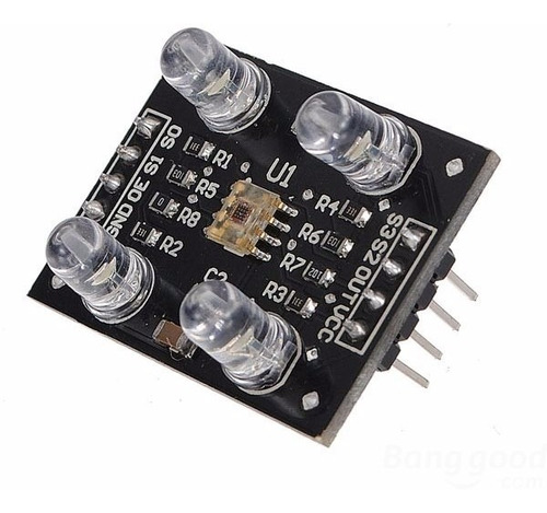 Sensor De Color  Rgb Tcs3200/tcs230. Arduino. Pic