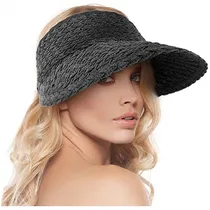 Comprar Gorros Sombreros Y Boinas De Ala Ancha Plegable Negra