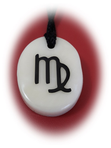 Colgante Con Los Signos Del Zodiaco 2.5 X 3.5 Cm - Virgo