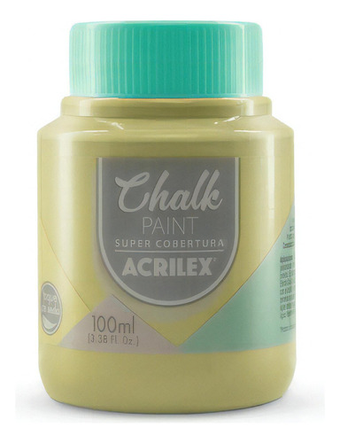 Tinta Chalk Acrilex 100ml - Super Cobertura - Artesanato