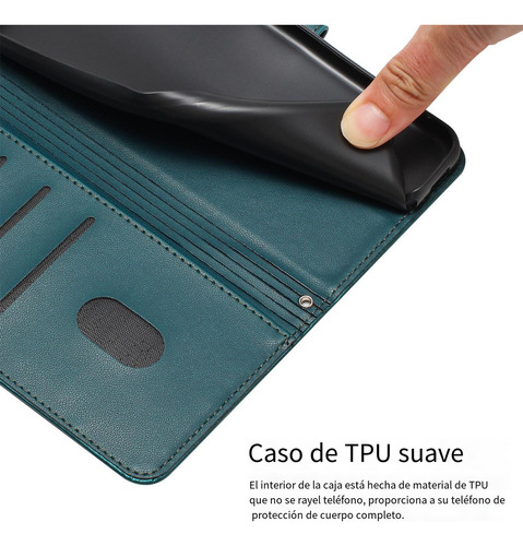 Funda Protectora Tipo Cartera Para Huawei Honor X9b Huawei Magic 6 Lite Con Tarjetero