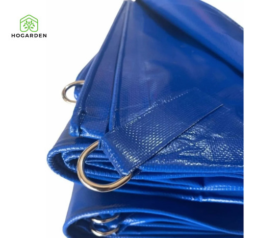 Lona Impermeable 4x6 M Para Agua Con Argorllasazul Reforzada
