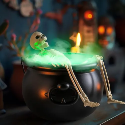 Dd Zx Indoor Halloween Decorations, Cauldrons Z - | MercadoLivre