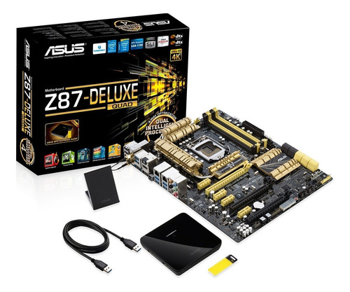 Asus Z87 - Deluxe Dual Tarjeta Madre Board