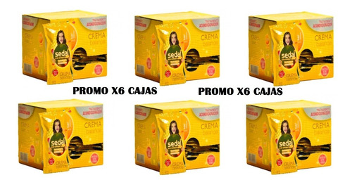 Acondicionador Sedal  6 Cajas X 24 Unidades 10 Ml