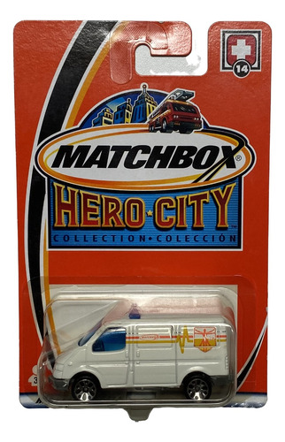 Matchbox Hero City - Ford Transit (ambulance)