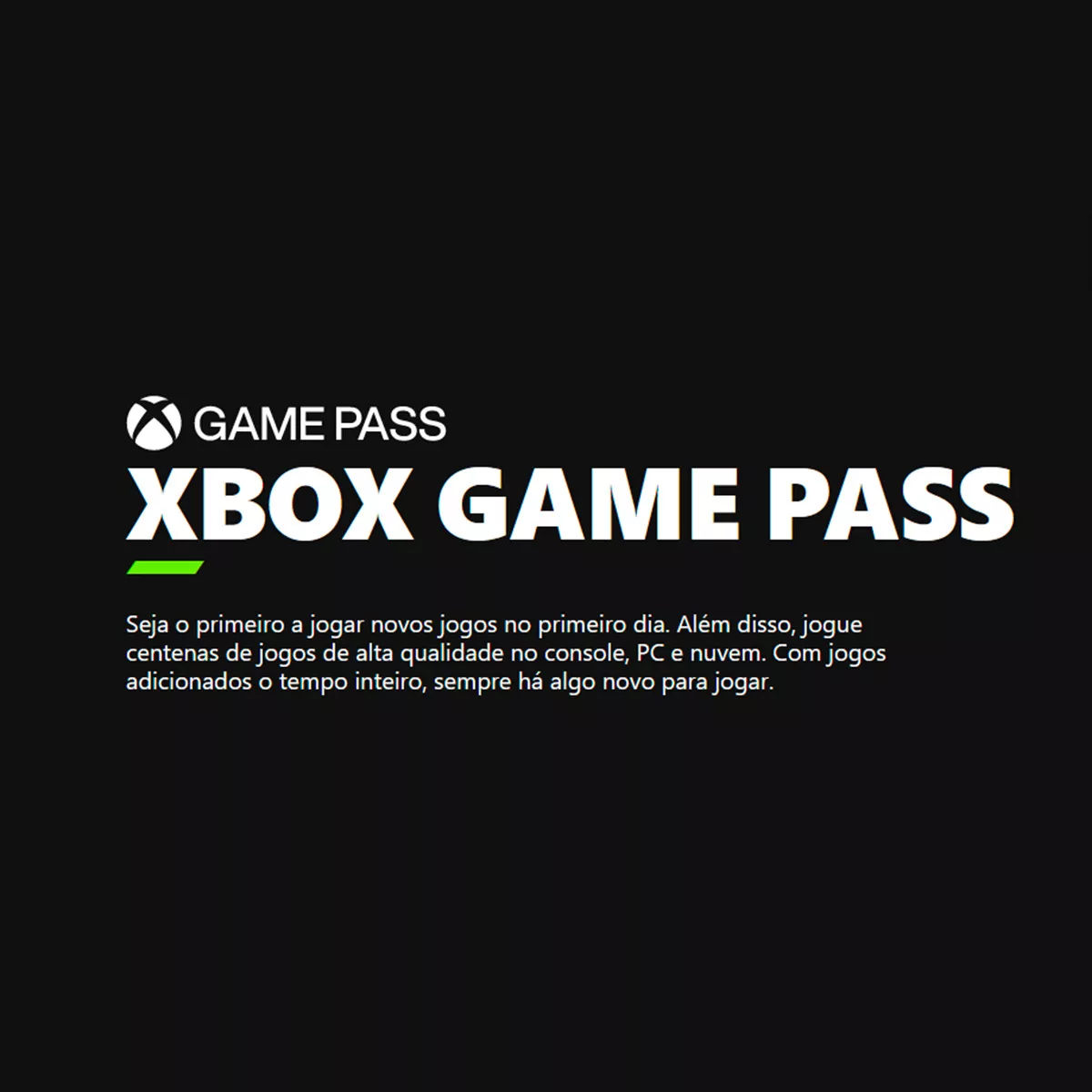 Gift Card Xbox Game Pass Ultimate 1 Mês Cód 25 Dígitos - Escorrega