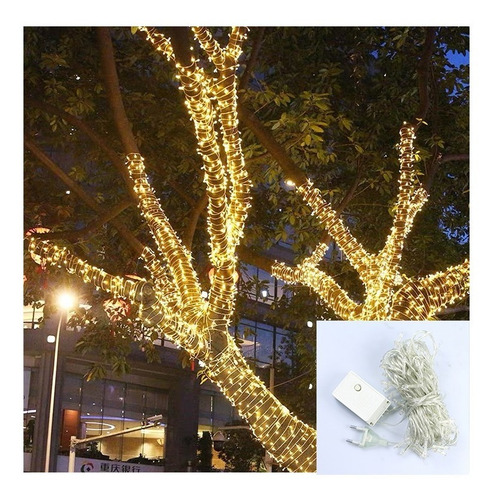 Imagen 4 de 10 de Luces Led Tira Lineal De 20 Mts Cálido O Blanco Decoración