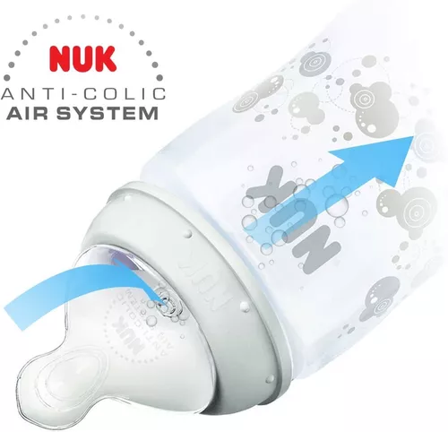 Mamadera Nuk First Choice+ 150ml 0-6 meses Control de Temperatura - Bebelli