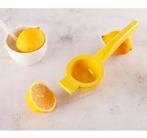Imagen 5 de 9 de Exprimidor Pinza De Limon Aluminio Fundido Profesional Ac