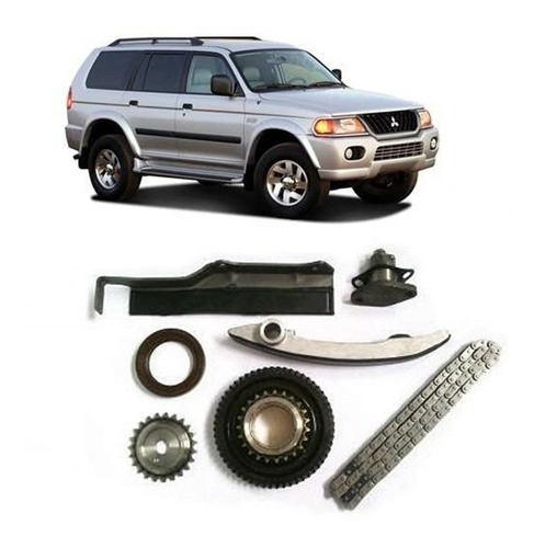 Kit Corrente Distribuição Simples Pajero Sport 2.8 2000 A 06