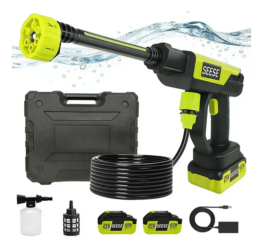 Seese Hidrolavadora Inalámbrica Alta Presión.#hidrolavadoras#hidrolavadora#hidrolavadora portatil