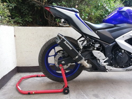 Imagen 4 de 9 de Caballete Elevador Moto Trasero Y Delantero + Envío.