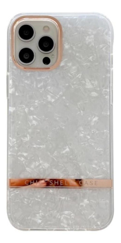 Carcasa Chic Shell Tpu Para iPhone 13 Mini C/blanco