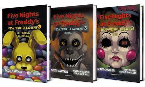 Pack Five Nights At Freddy's: Escalosfrios De Fazbear 1-2-3