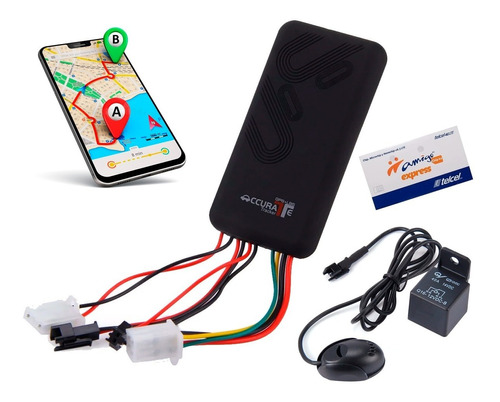 Rastreador Gps Tracker Facil Instalacion Plataforma Gratis 