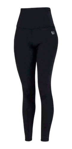 Imagen 9 de 10 de Calza Deportiva Mujer Wilson Chupin Tiro Alto Fitness Gym