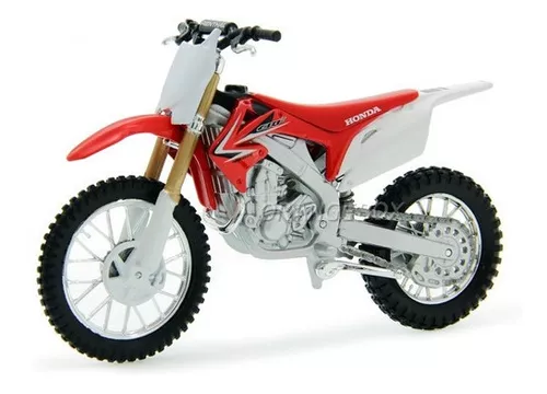 Moto de Ferro Trilha Miniatura Honda CRF 450R 1:6 na Caixa New-Ray -  Miniaturas de Motos - Magazine Luiza