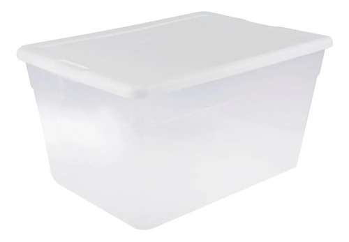 Caja De Plástico 53 L Transparente