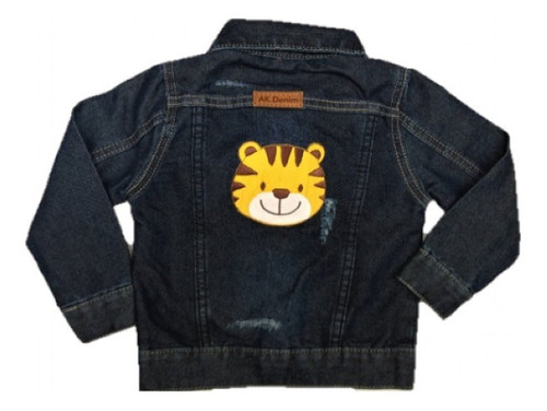 jaqueta jeans para bebe masculina