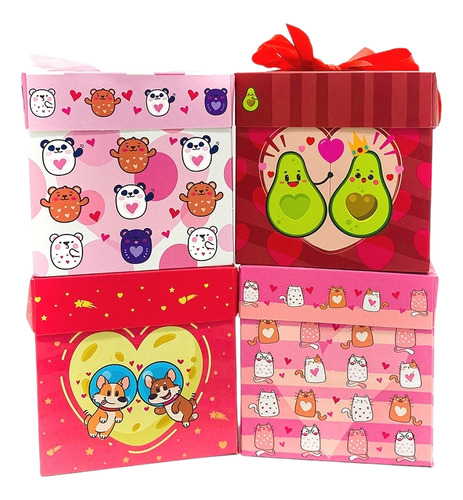 Caja Plegable Chica Love Comic 10x0 X12