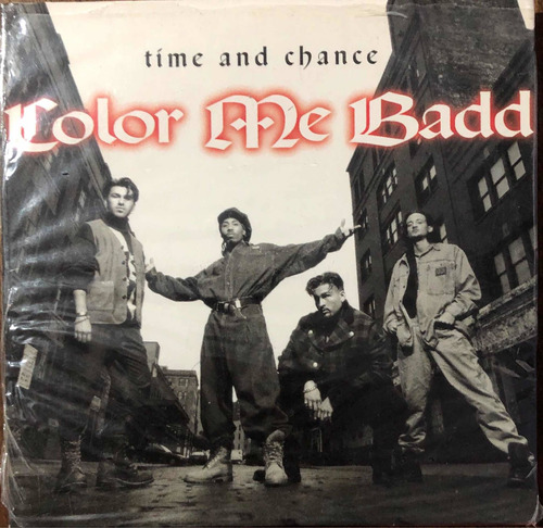 Color Me Badd Cd. Single Time And Chance Importado De Usa 