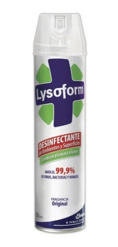Lysoform Desinfectante En Aerosol 360cm   2 Unidades