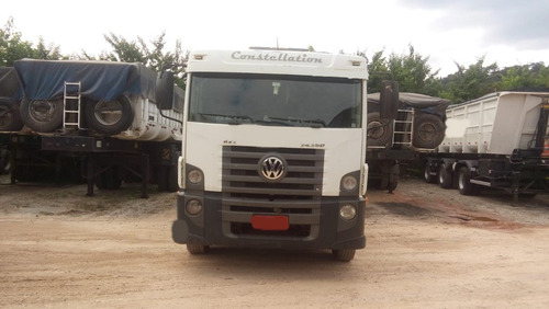 Vw 24280 Bi Trucado Basculante 2014 Único Dono