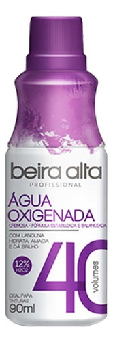 Água Oxigenada Cremosa Beira Alta 40 Volumes 90ml Tom sem