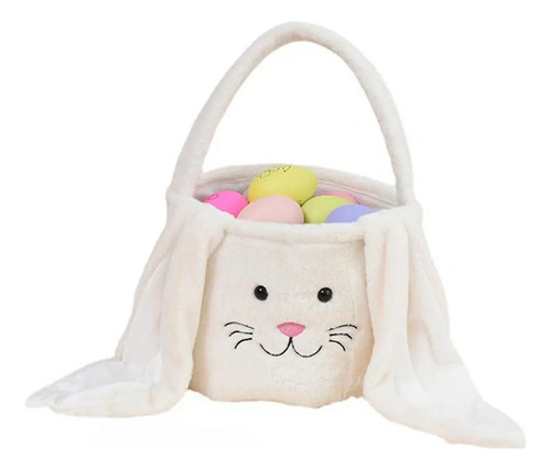 - Cesta De Conejo De Pascua Con Orejas, Bolsas De Regalo,