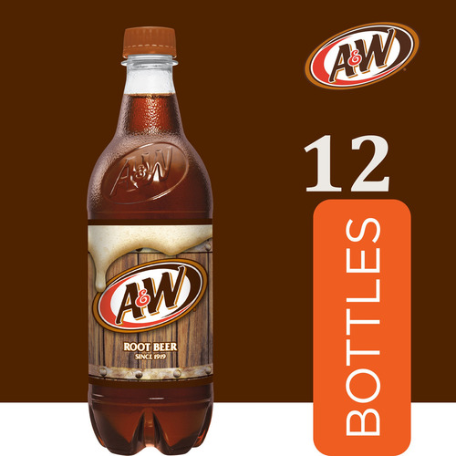 Root Beer Refresco Botella De Plástico 12 Pzas