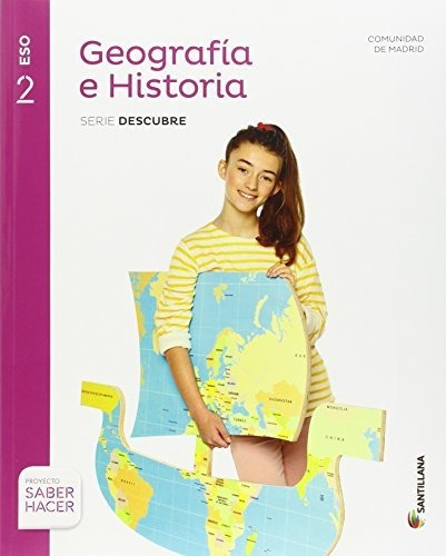 Geografía E Historia 2 Eso Madrid + Cuaderno Santillana Educ