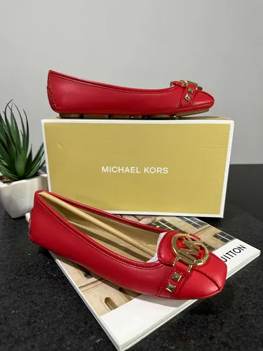 Michael kors flats fulton best sale
