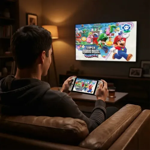 Nintendo Switch Console OLED 64gb: imagem 5