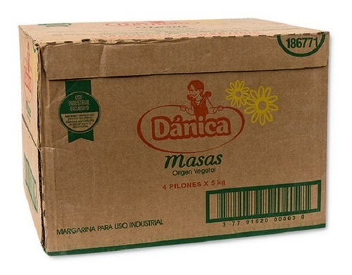 Margarina Danica Masa 0 Trans ( 771) (5 Kg)