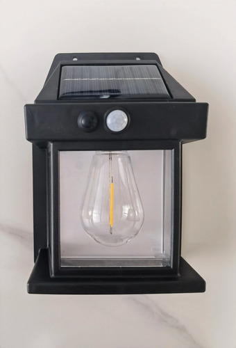 Lámpara Solar Ahorradora Con Sensor De Movimiento